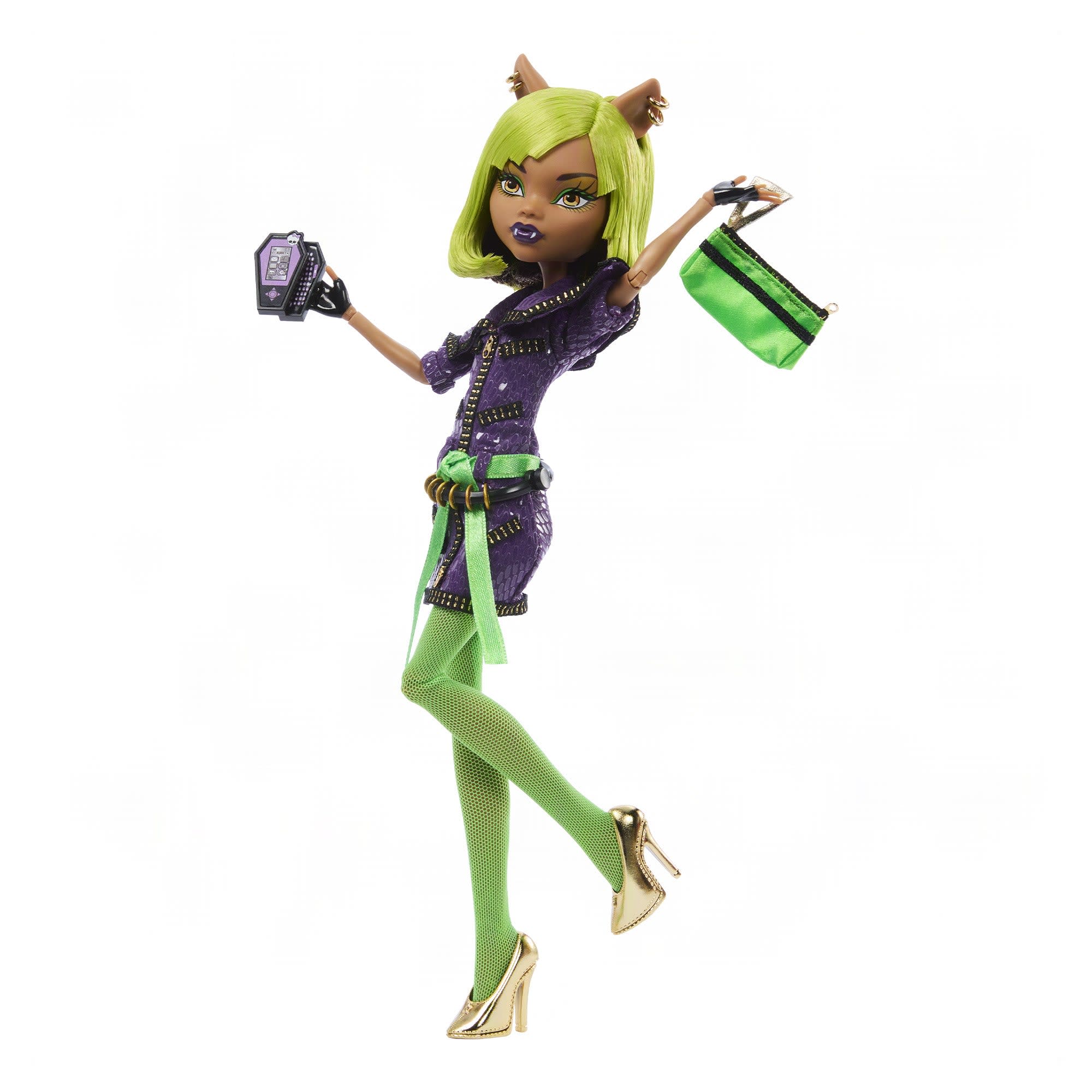Monster High Dawn of the Dance Clawdeen Wolf Reproduction Doll