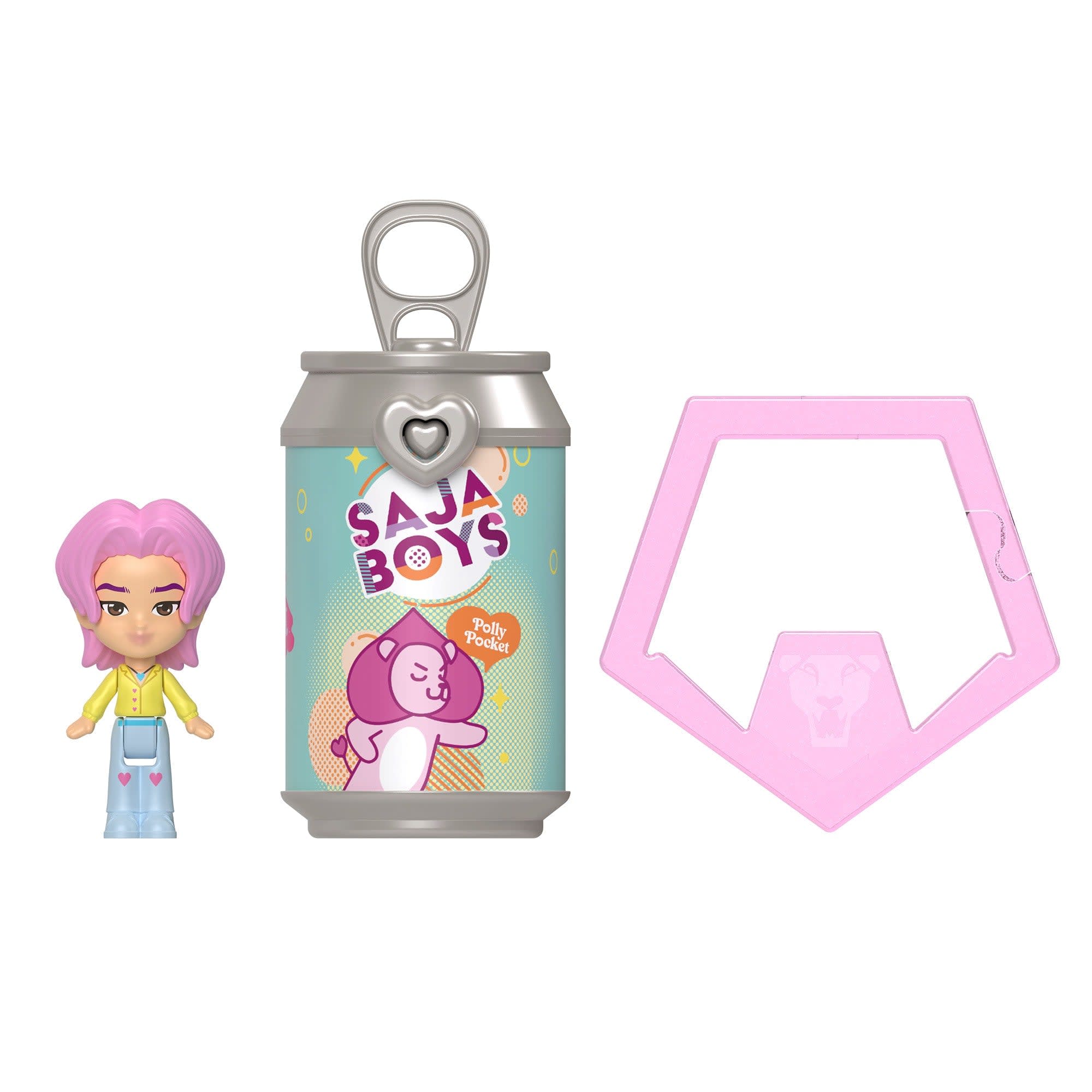 Polly Pocket x KPop Demon Hunters Saja Boys 5-Pack