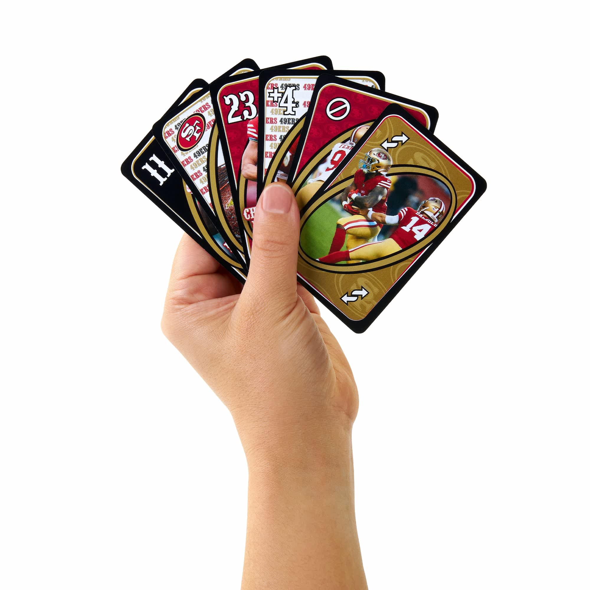 UNO Fandom NFL San Francisco 49ers Game Deck