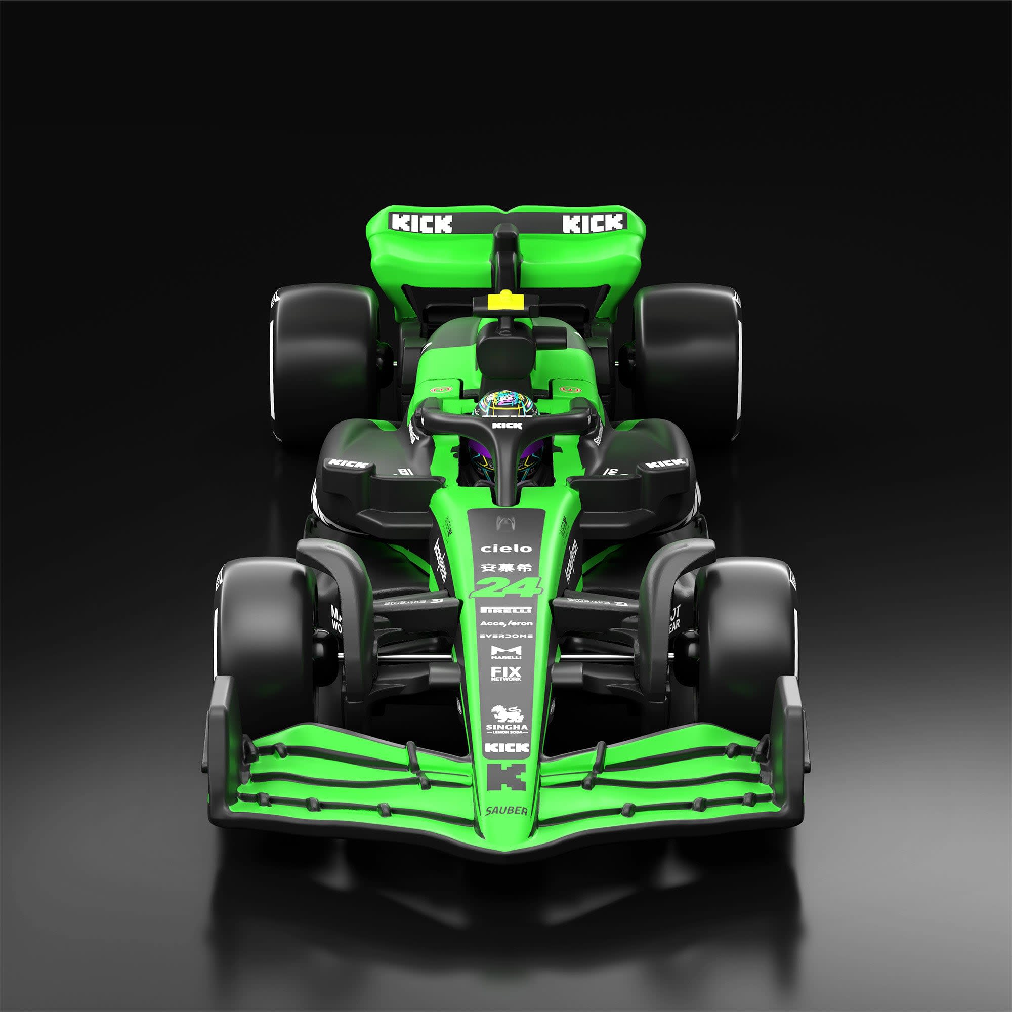 Hot Wheels F1 Series: 2024 Stake F1 Team KICK Sauber C44 Car #24