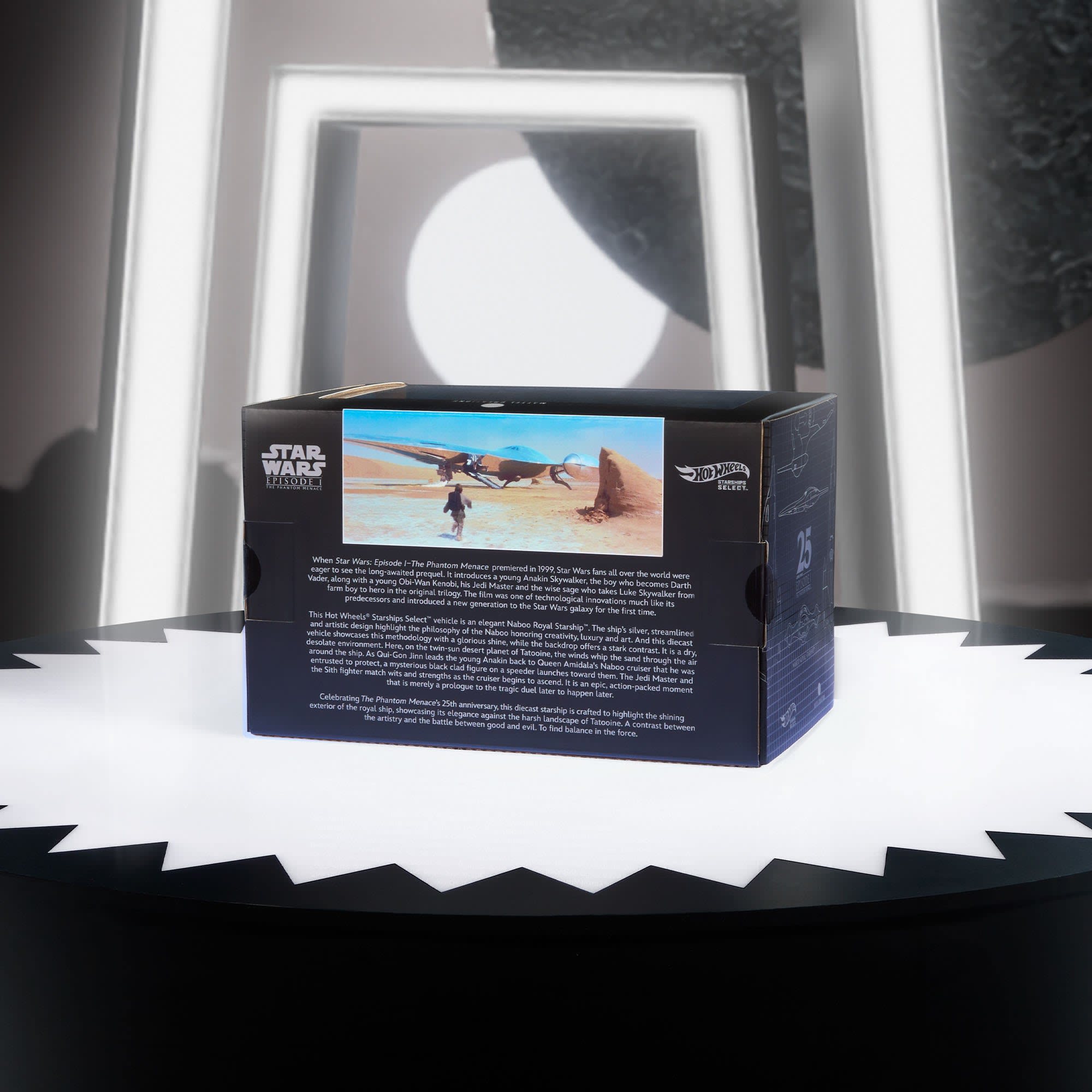 Hot Wheels STAR WARS Starships Select Royal Naboo Starship