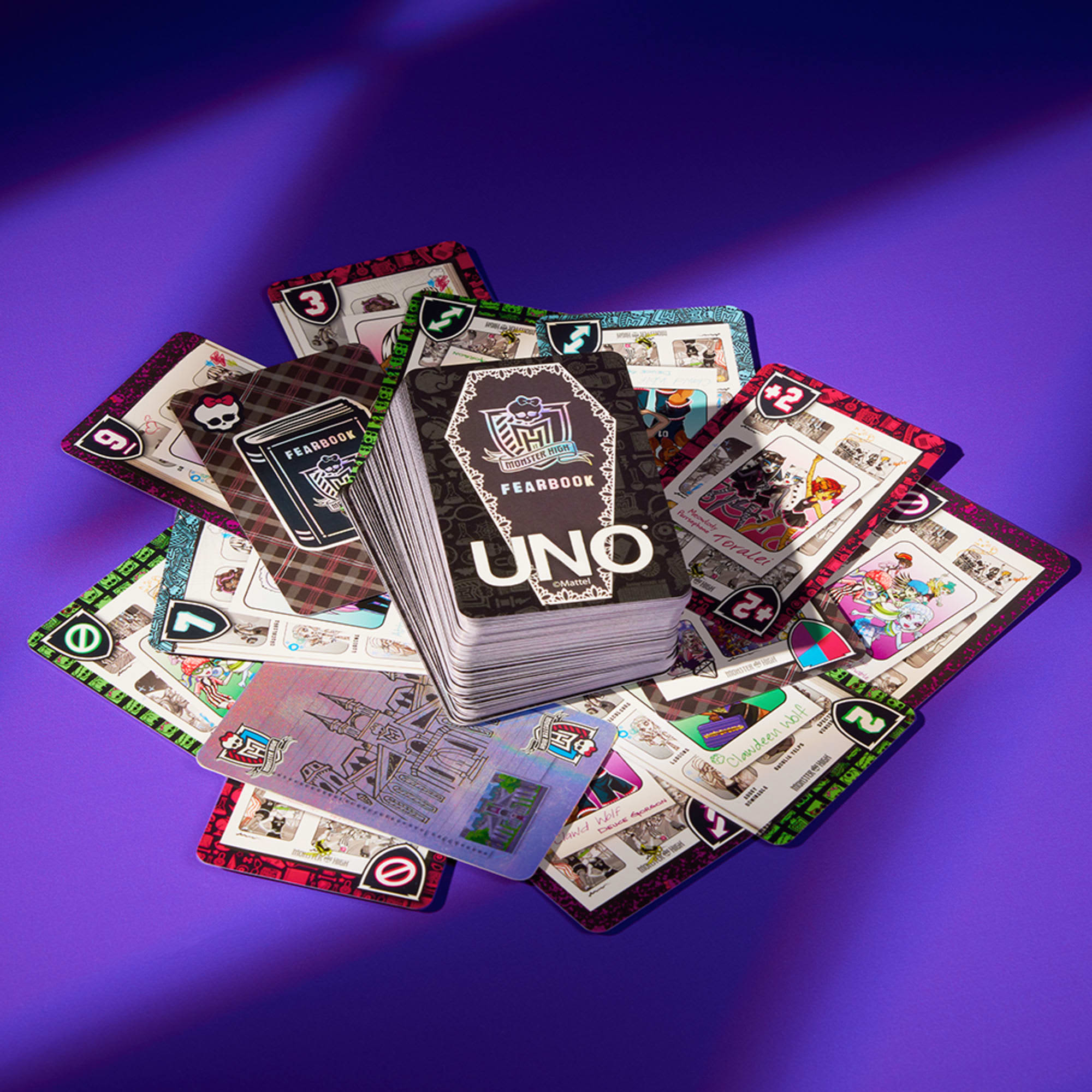 UNO Fandom Monster High Angstbuch Deck