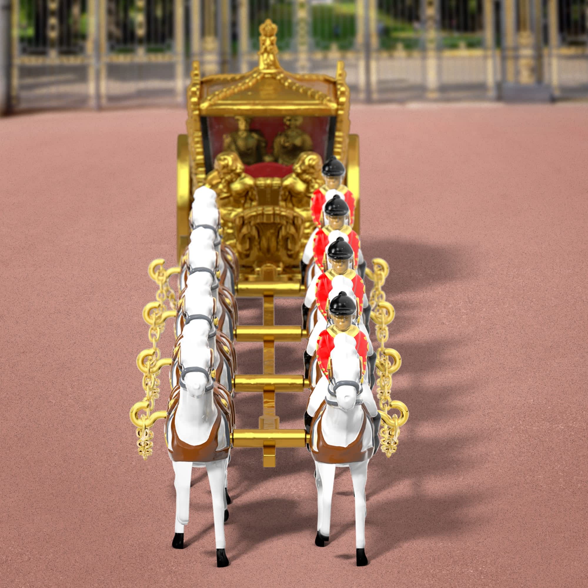 Matchbox Collectors Coronation Gold State Coach