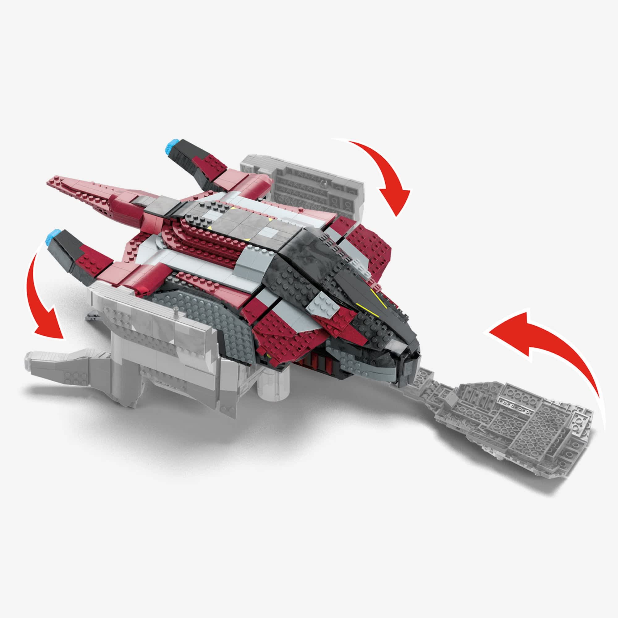 MEGA Halo Banished Phantom Building Set