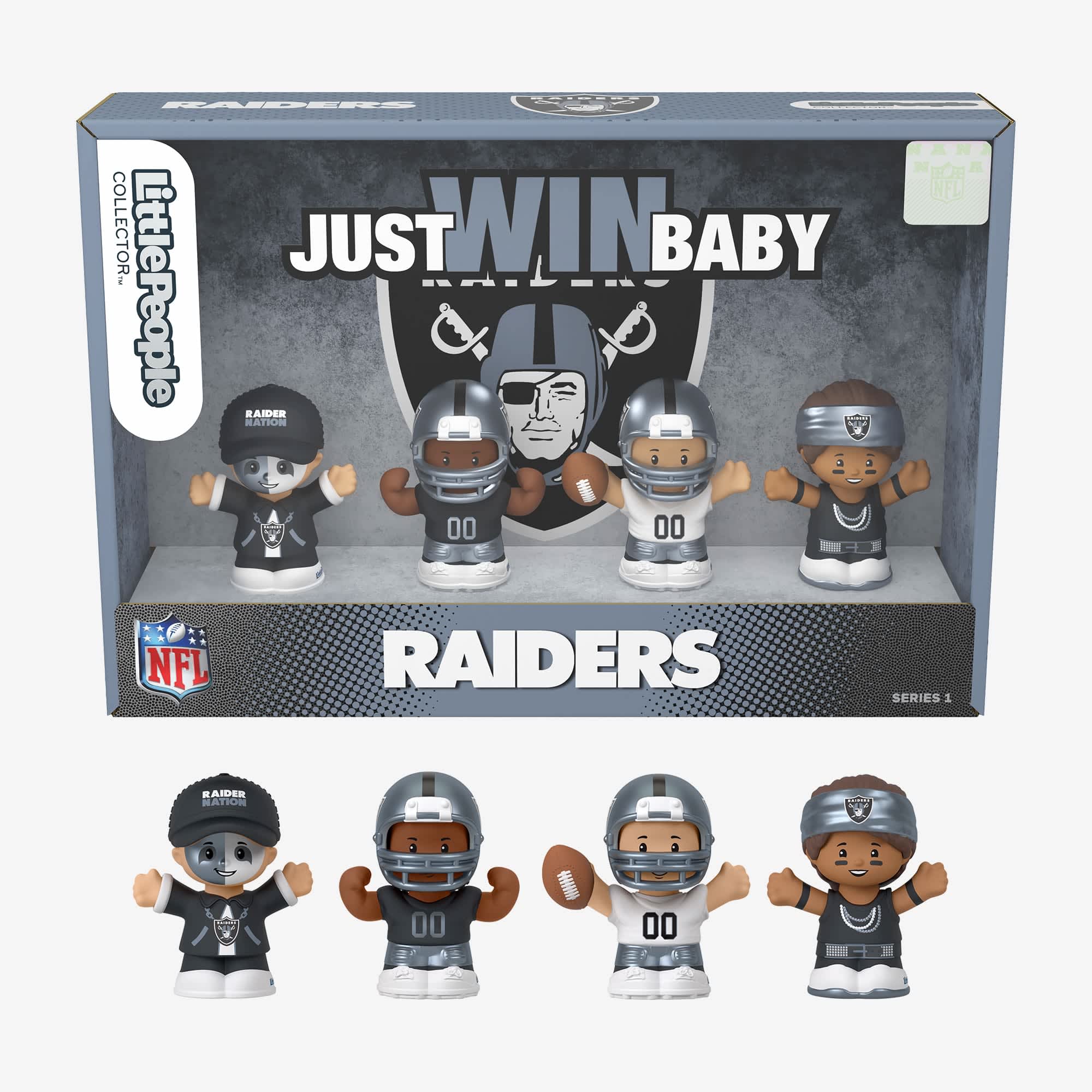 Little People Collector x NFL Las Vegas Raiders Set
