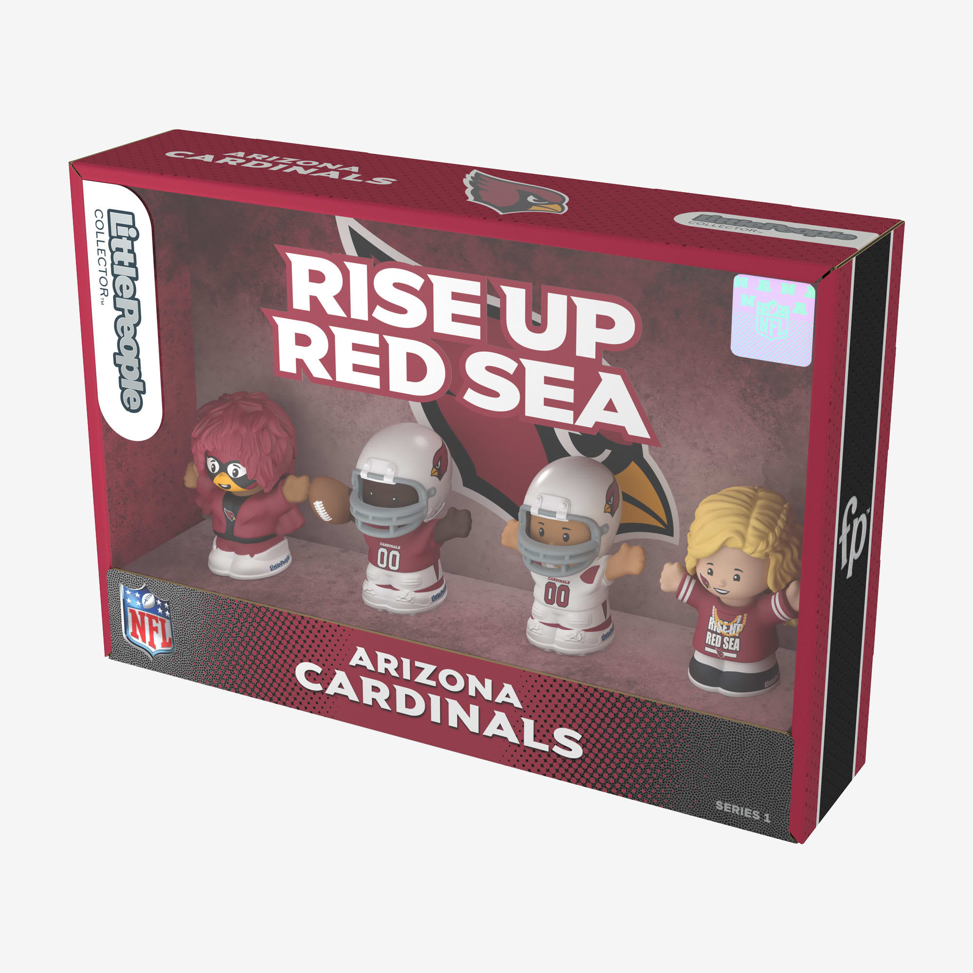 Little People Collector x NFL Arizona Cardinals Set
