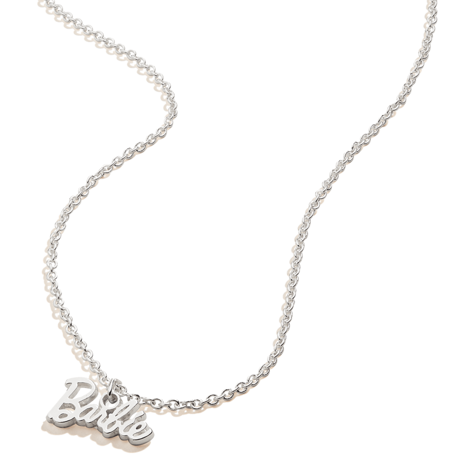 Alex and Ani Barbie Name Plate Adjustable Necklace