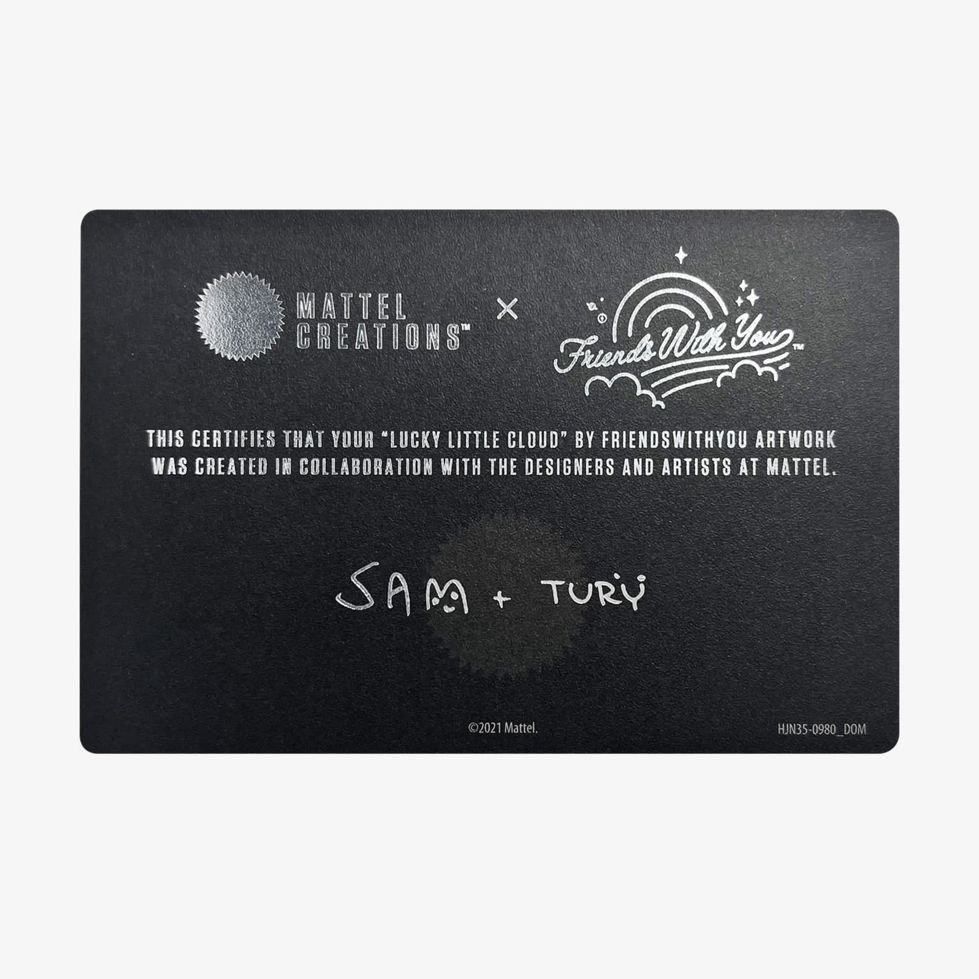 FriendsWithYou Lucky Little Cloud Magic 8 Ball Cloud White