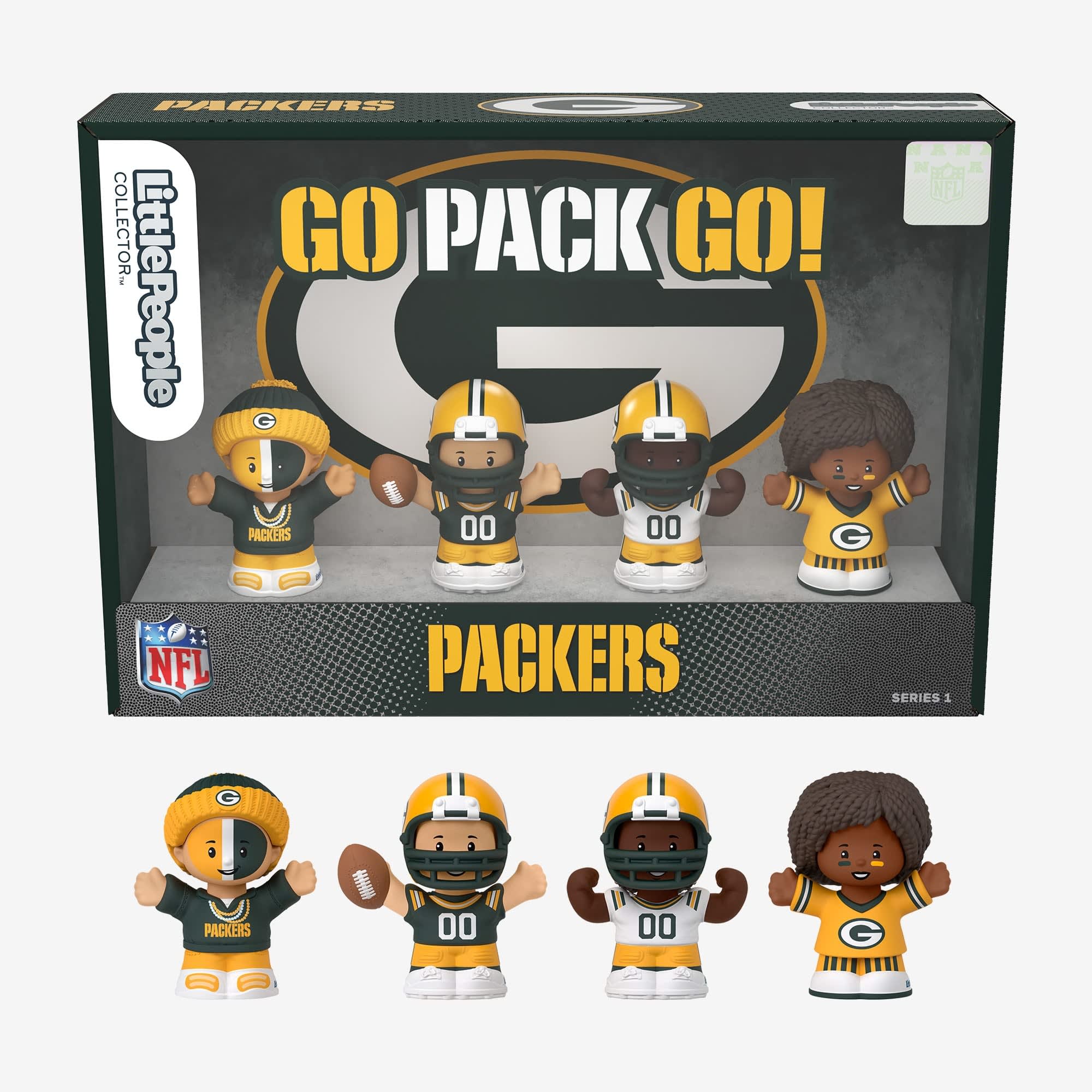 Little People Collector x NFL Green Bay Packers Set