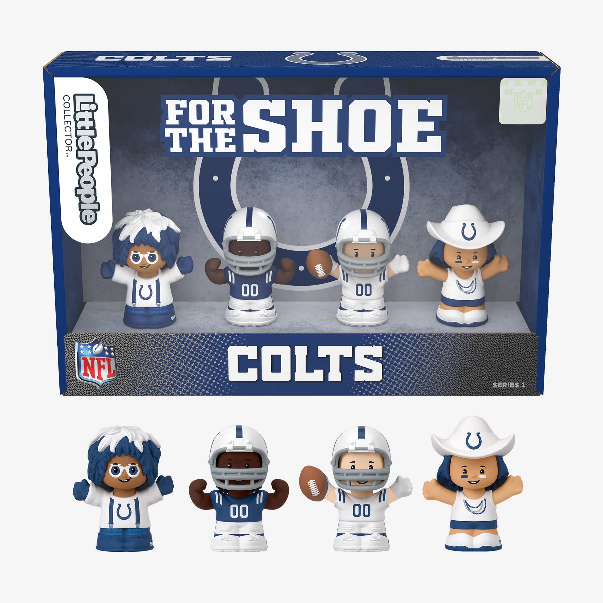 Little People Collector x NFL Indianapolis Colts Set