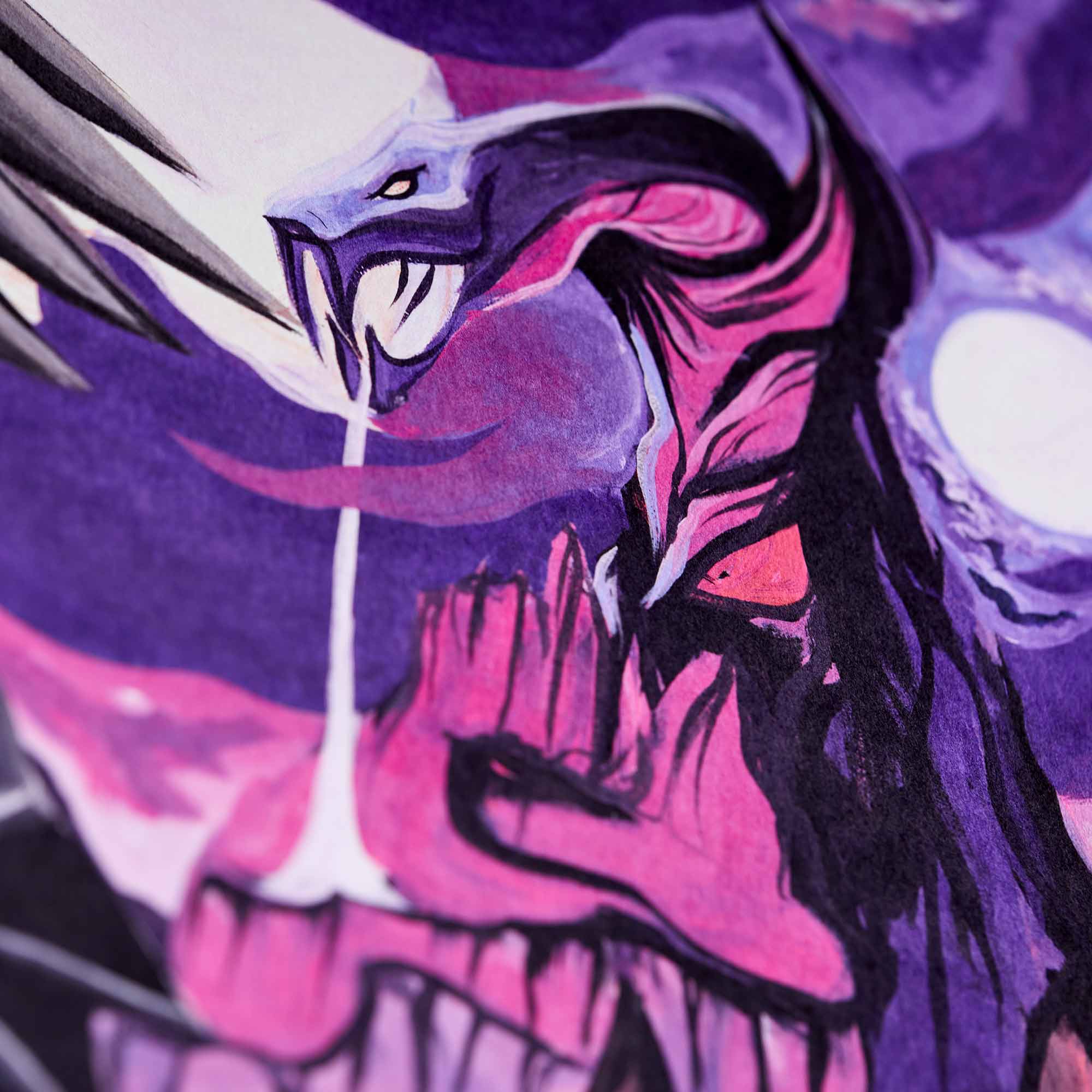 Gianni Lee X Skeletor Artist Print