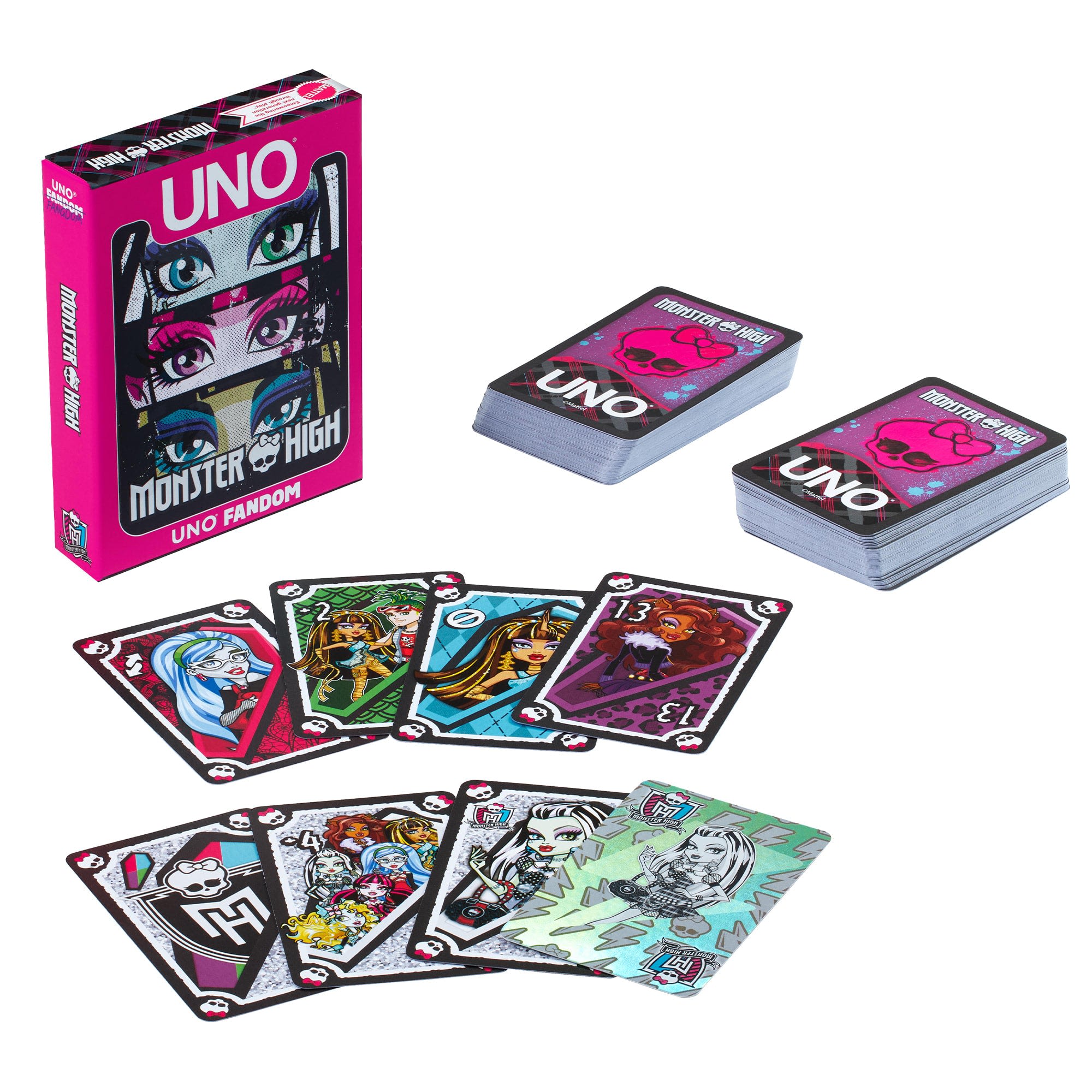 UNO Fandom Monster High Game Deck