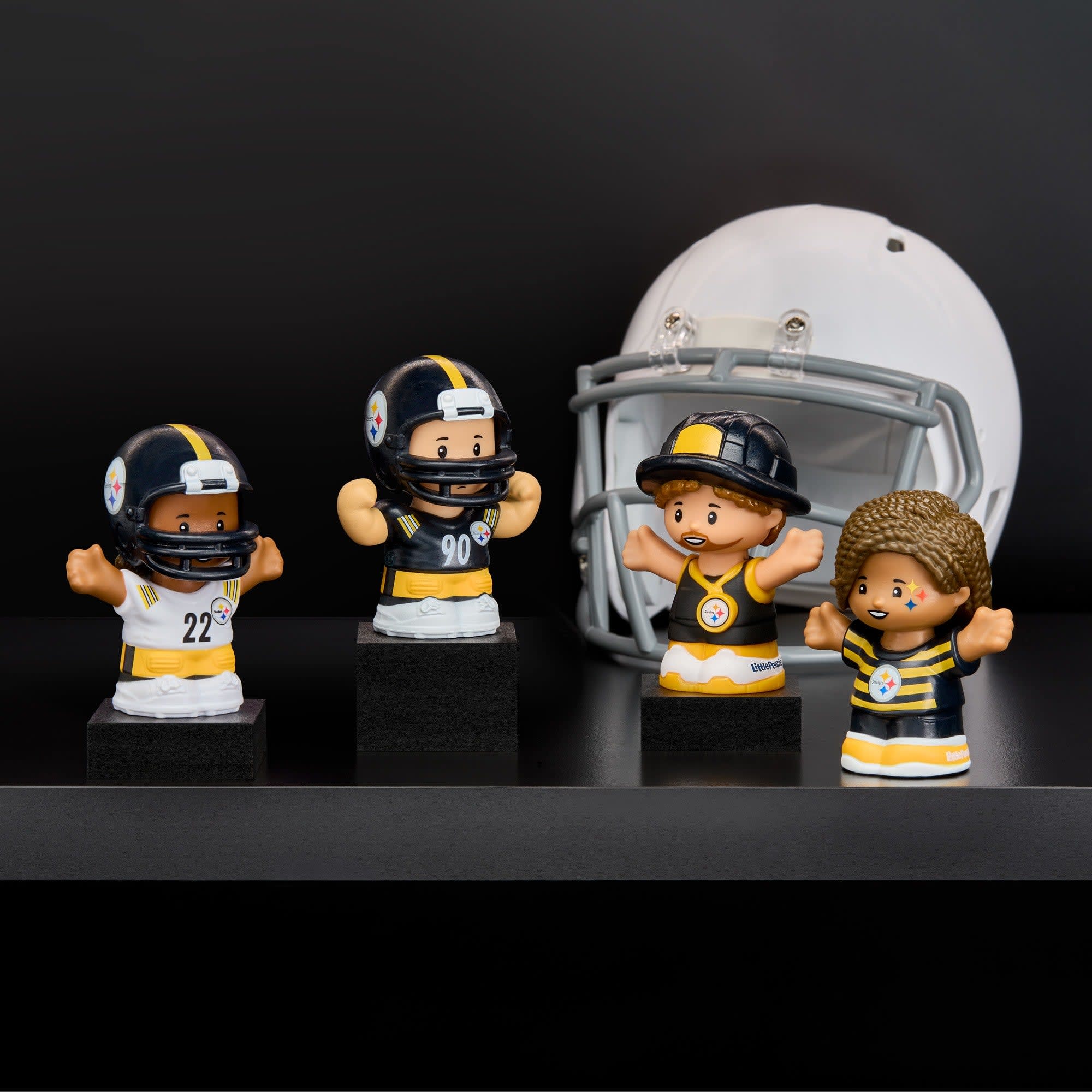 Little People Collector x NFL Pittsburgh Steelers Set