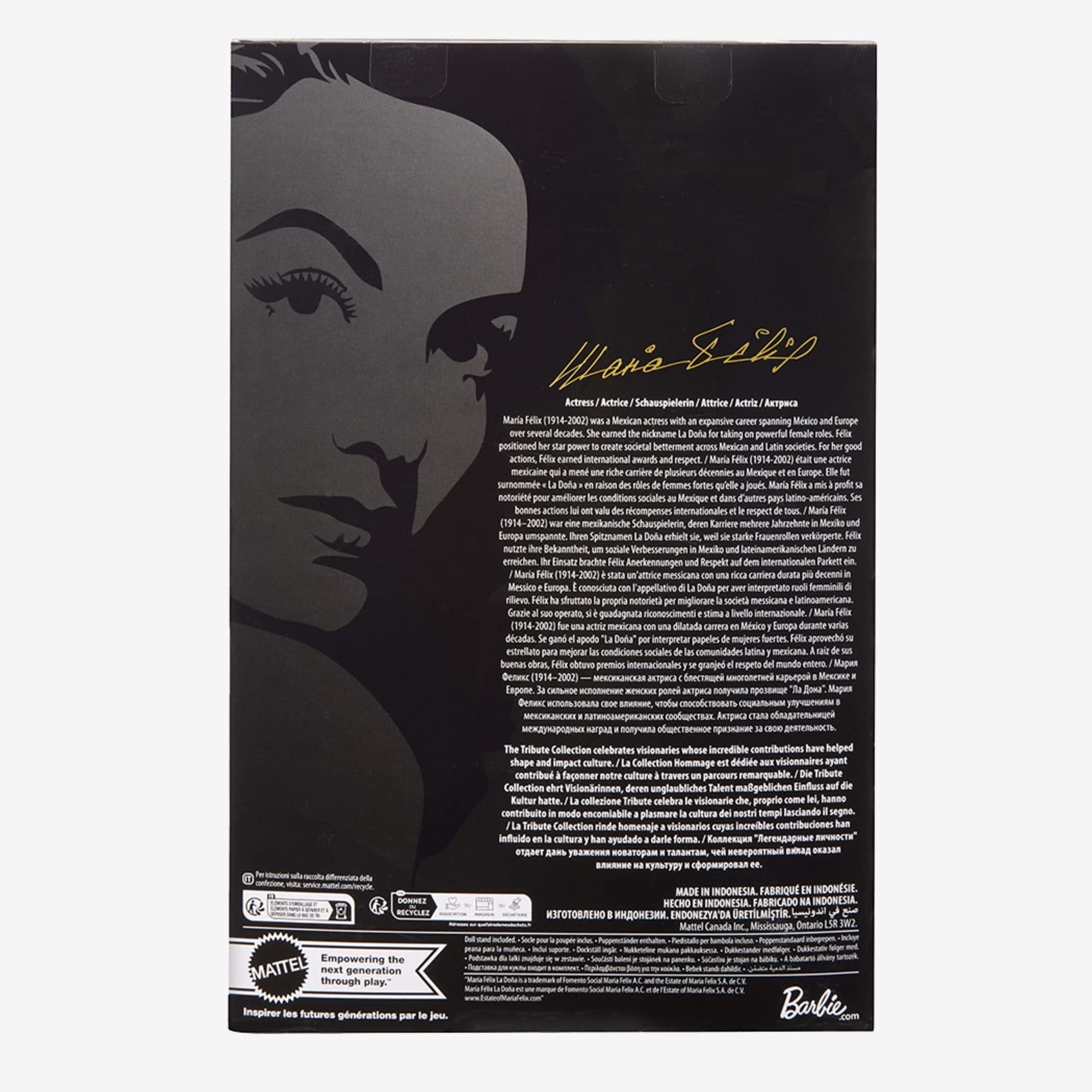 María Félix BARBIE Tribute Collection Doll