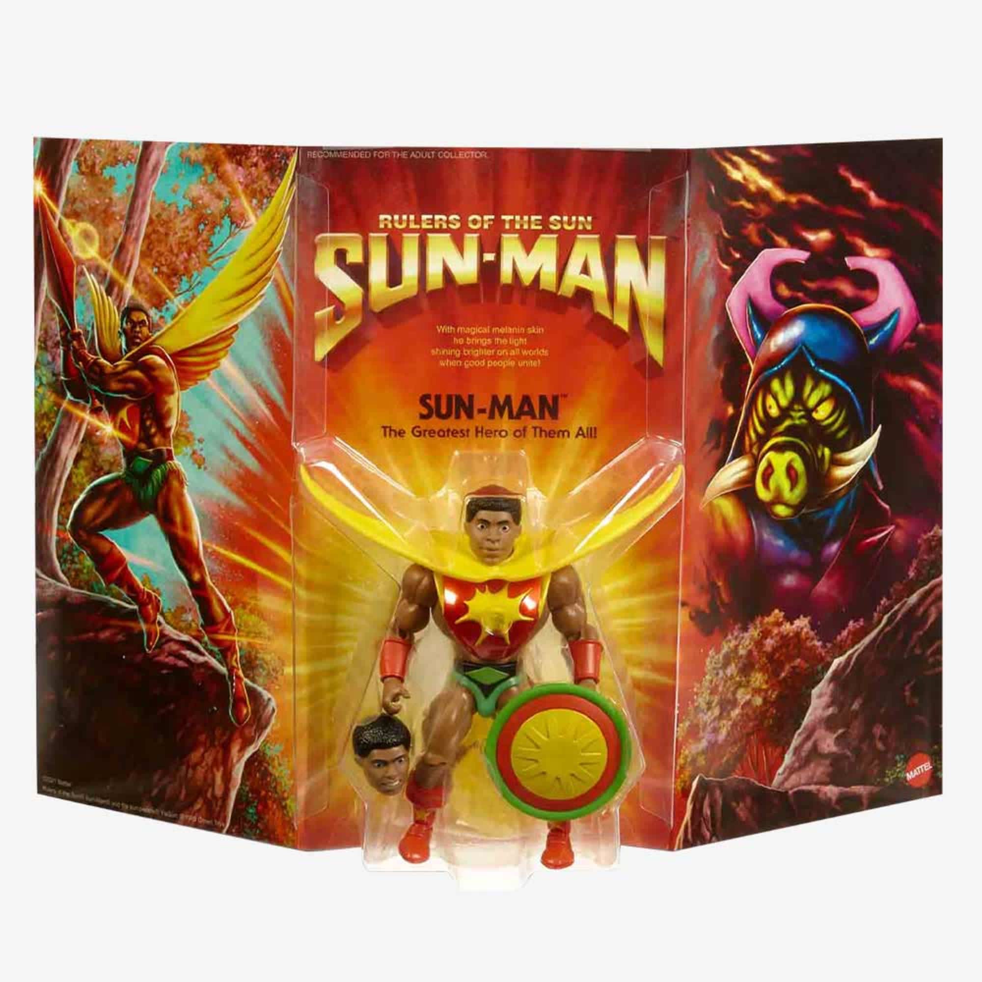 Masters of the Universe Origins Sun-Man Action Figure