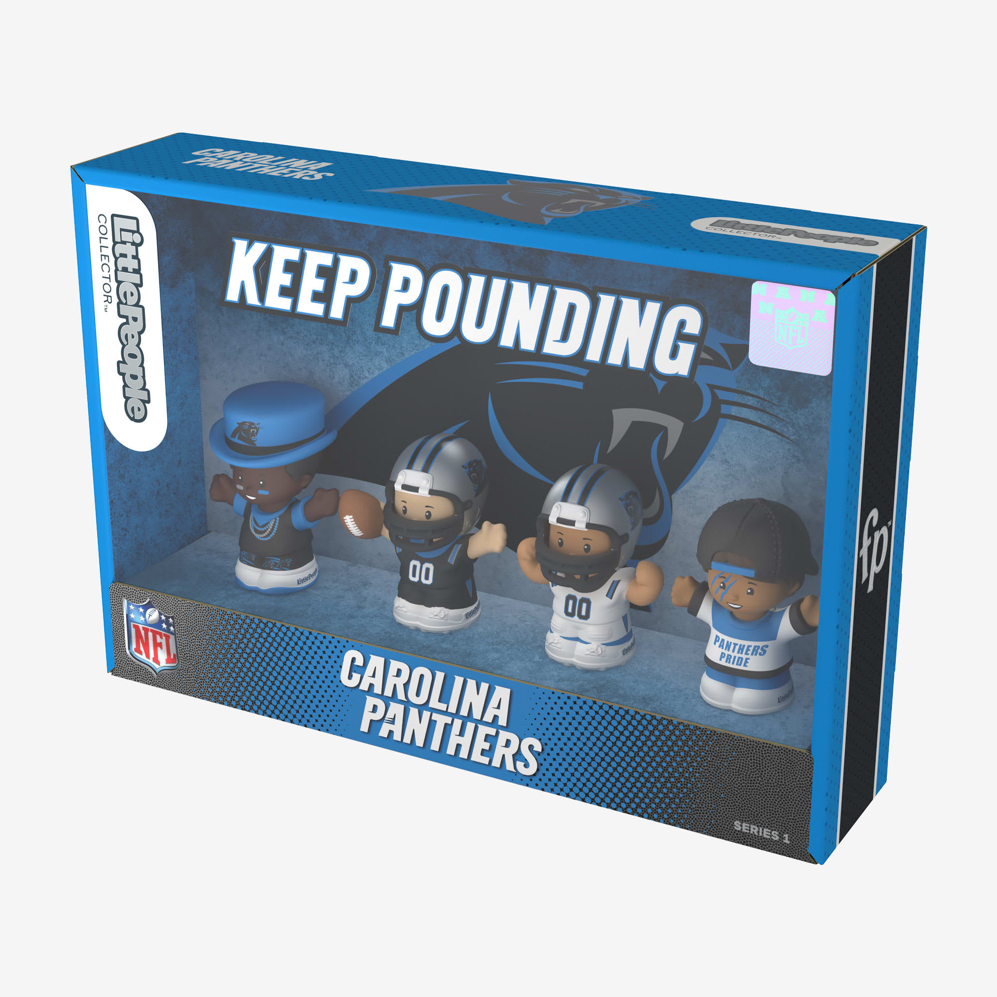 Little People Collector x NFL Carolina Panthers Set