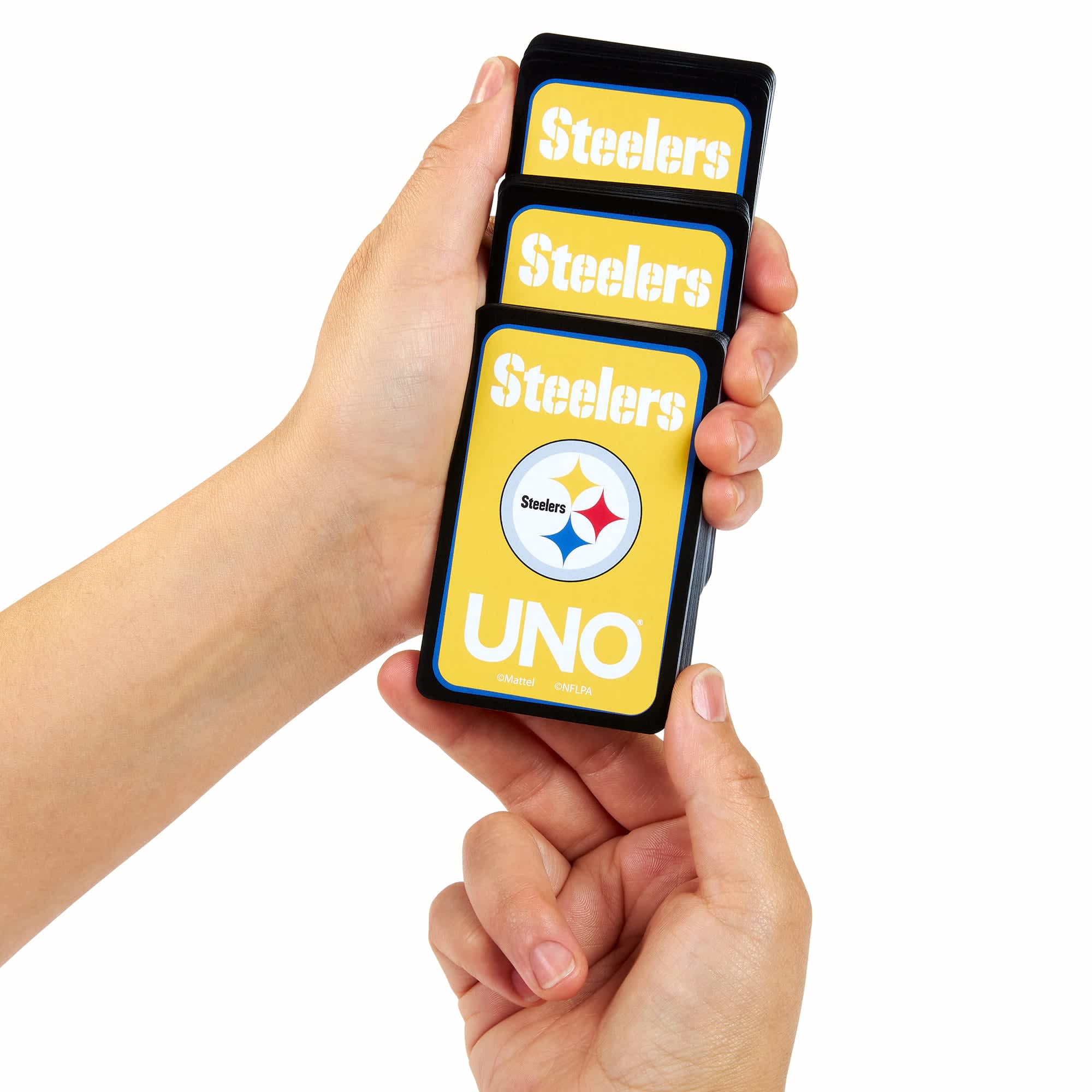 UNO Fandom NFL Pittsburgh Steelers Game Deck