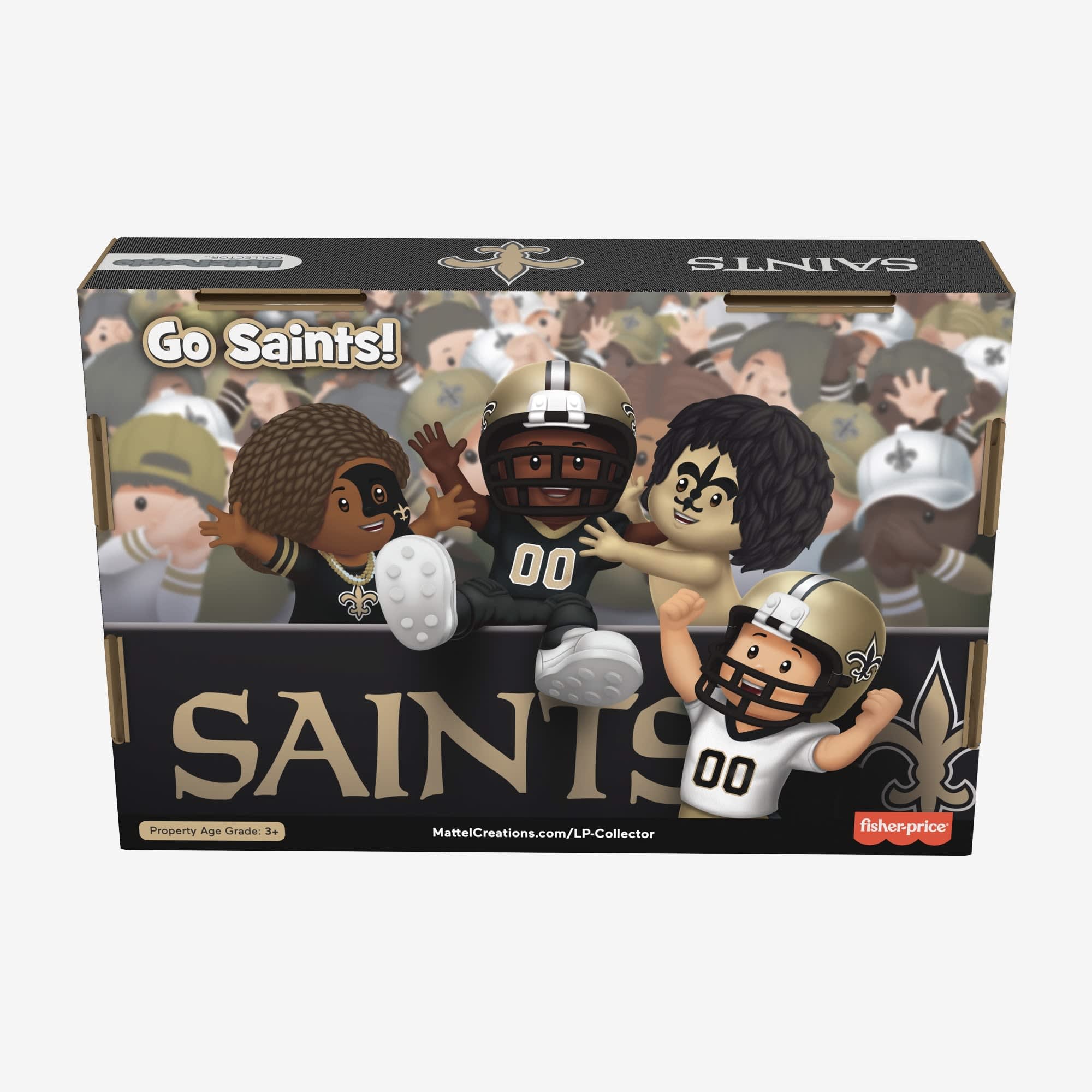Little People Collector x NFL New Orleans Saints Set
