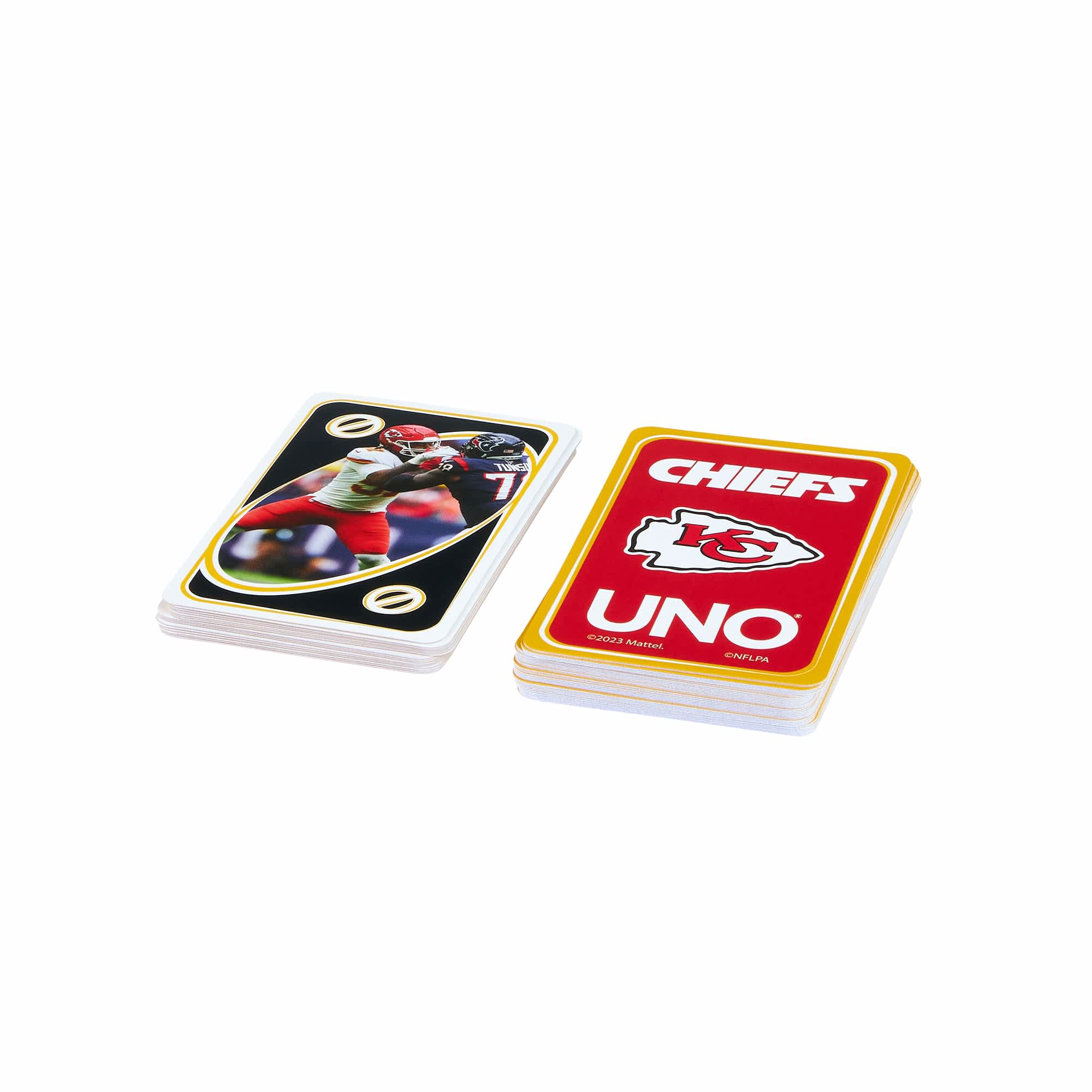 UNO Fandom NFL Kansas City Chiefs Game Deck