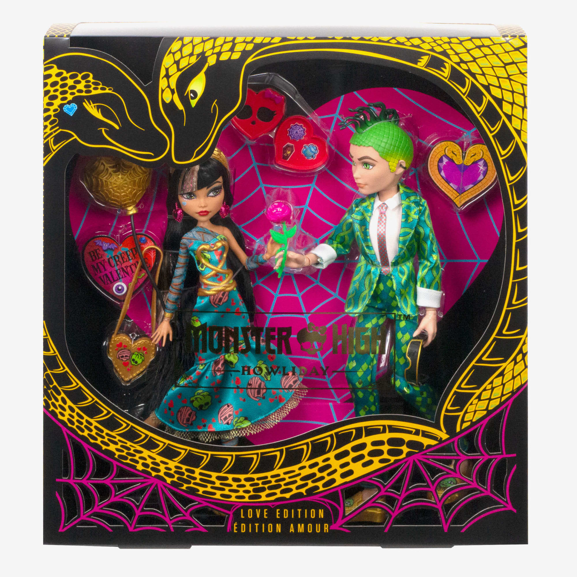 Monster High Cleo and Deuce Howliday Love Edition 2 Pack