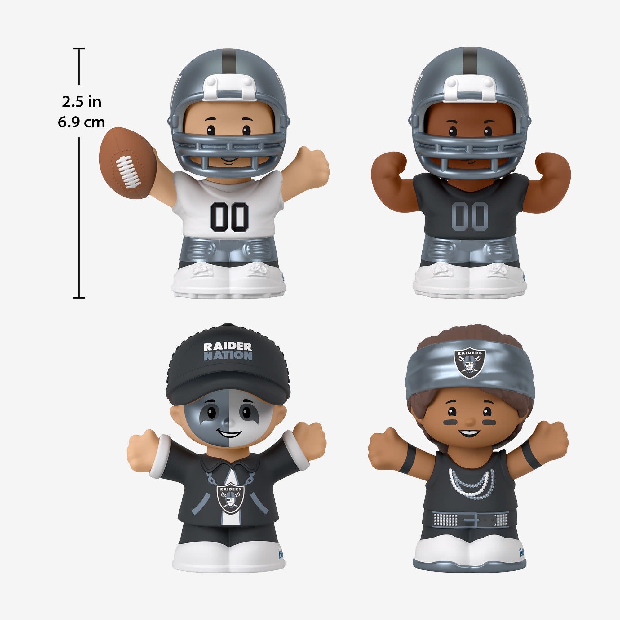 Little People Collector x NFL Las Vegas Raiders Set