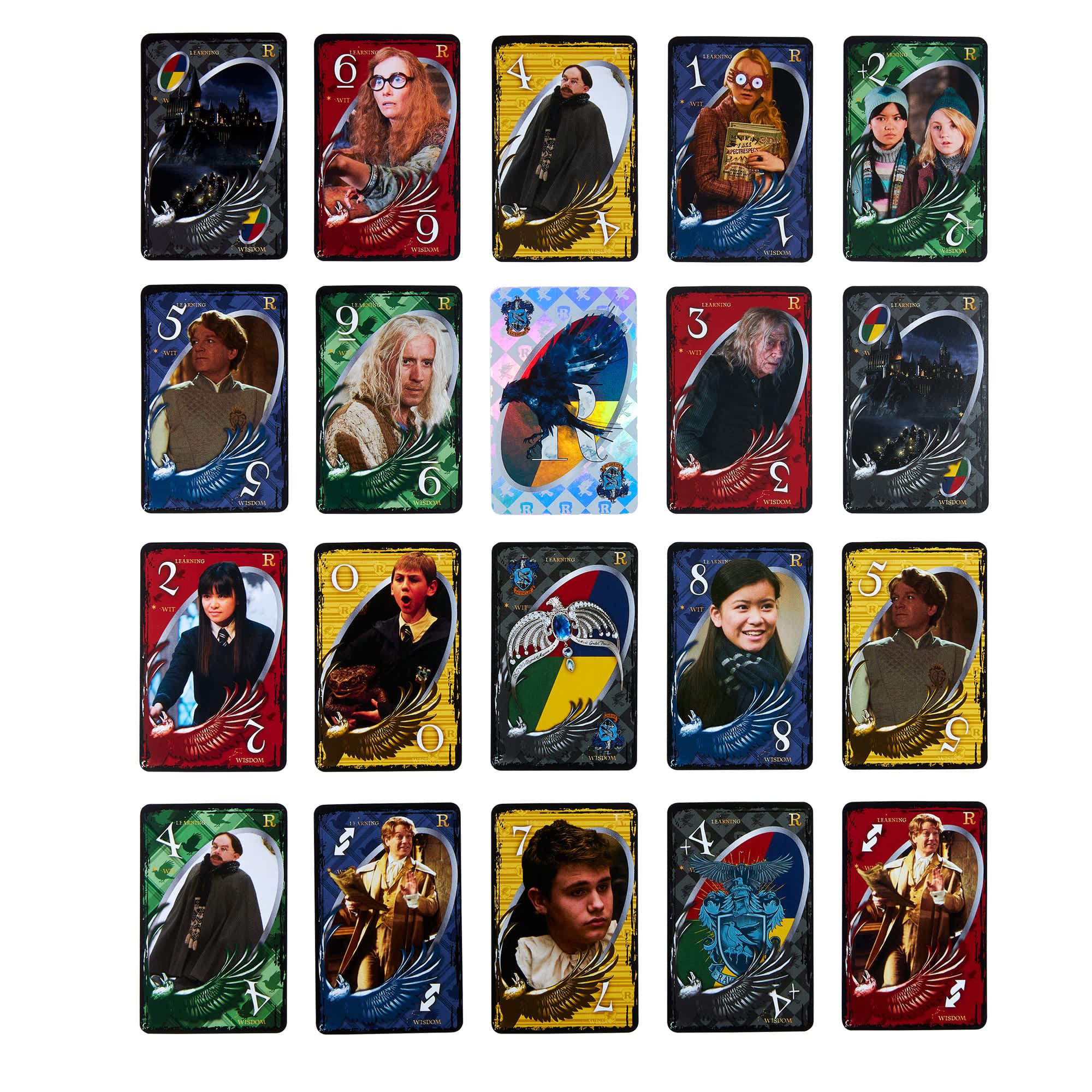 UNO Fandom Harry Potter Ravenclaw Game Deck
