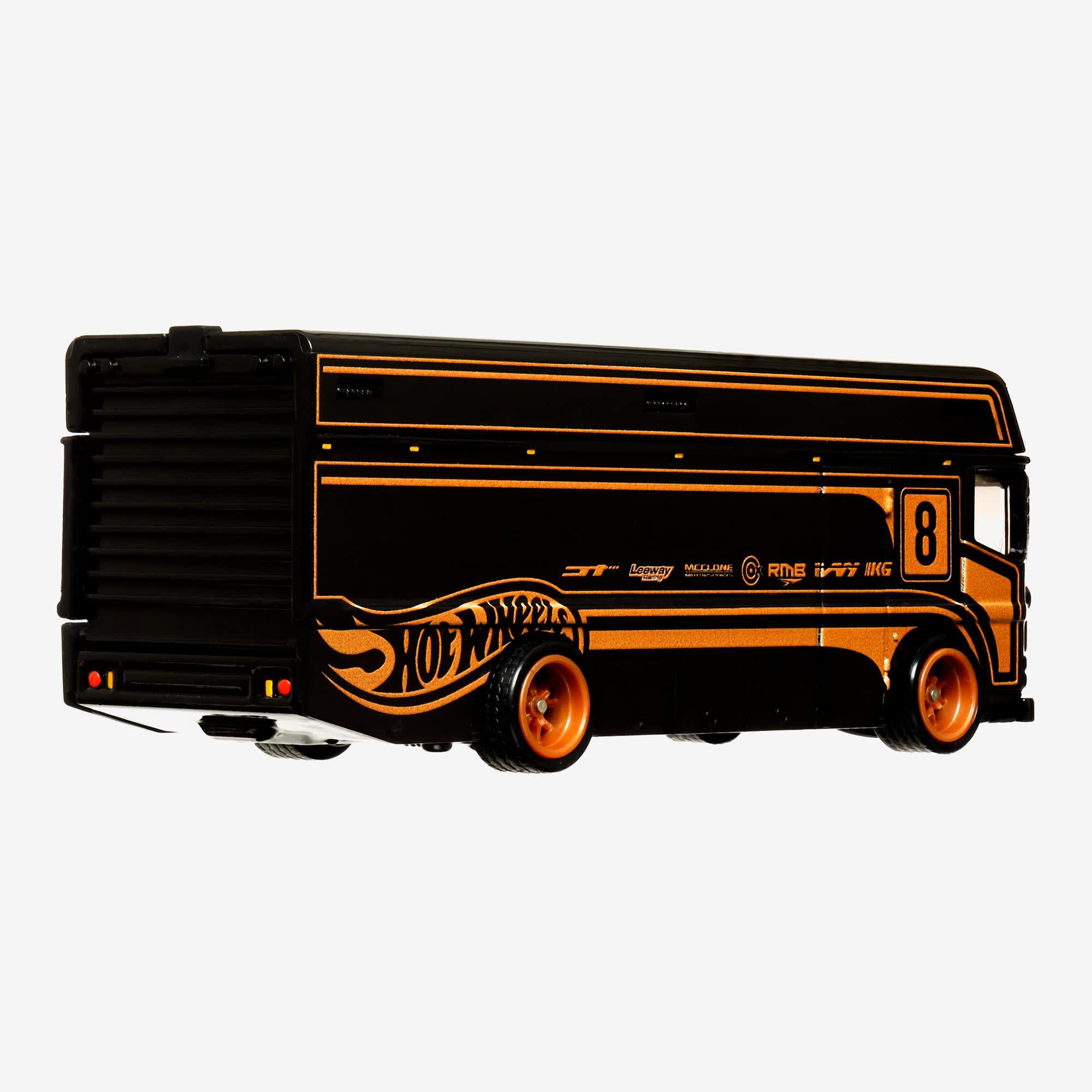 Hot Wheels Premium Collector Display Sets, 3 Cars & 1 Transporter