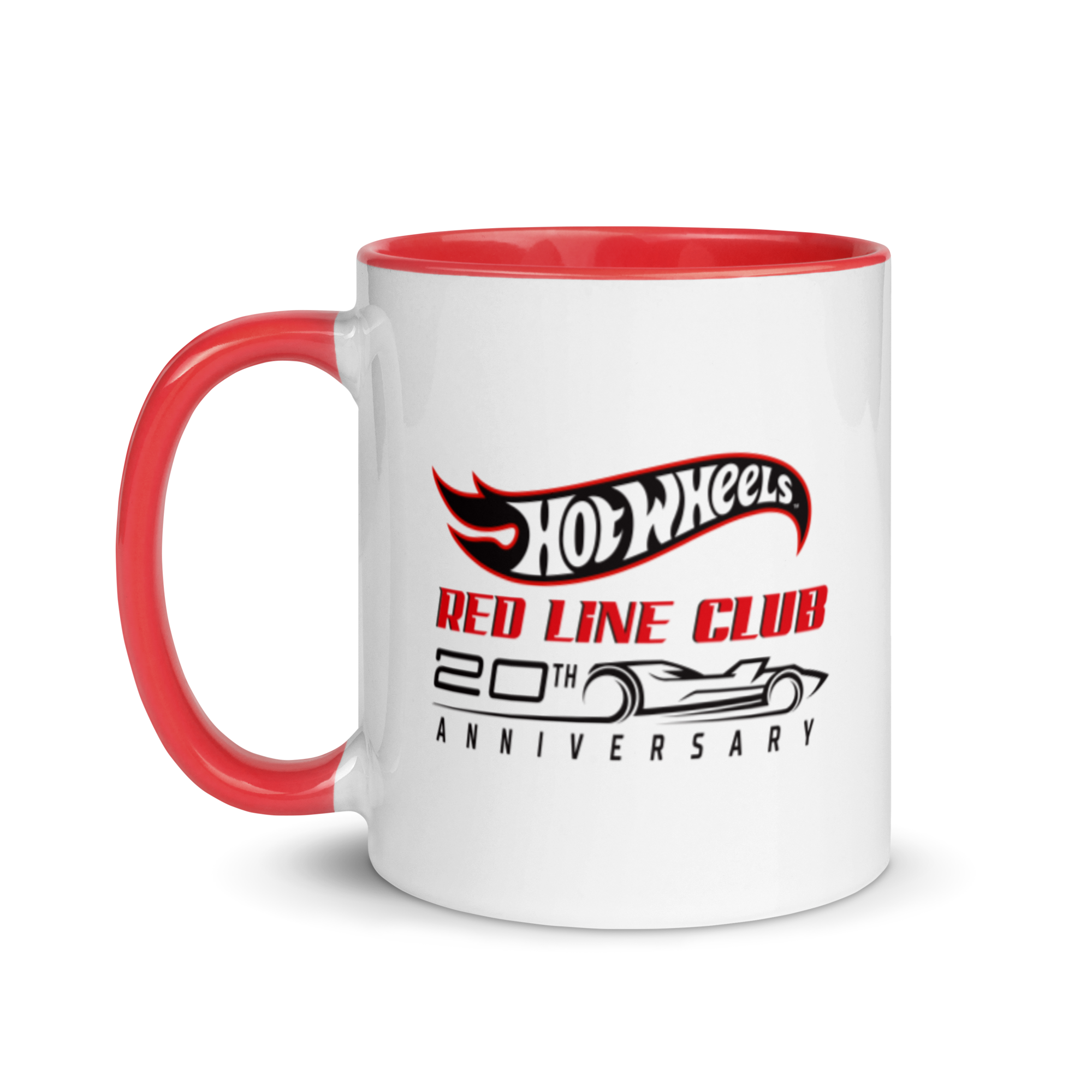 Hot Wheels® Red Line Club® 20th Anniversary Silhouette Logo Mug