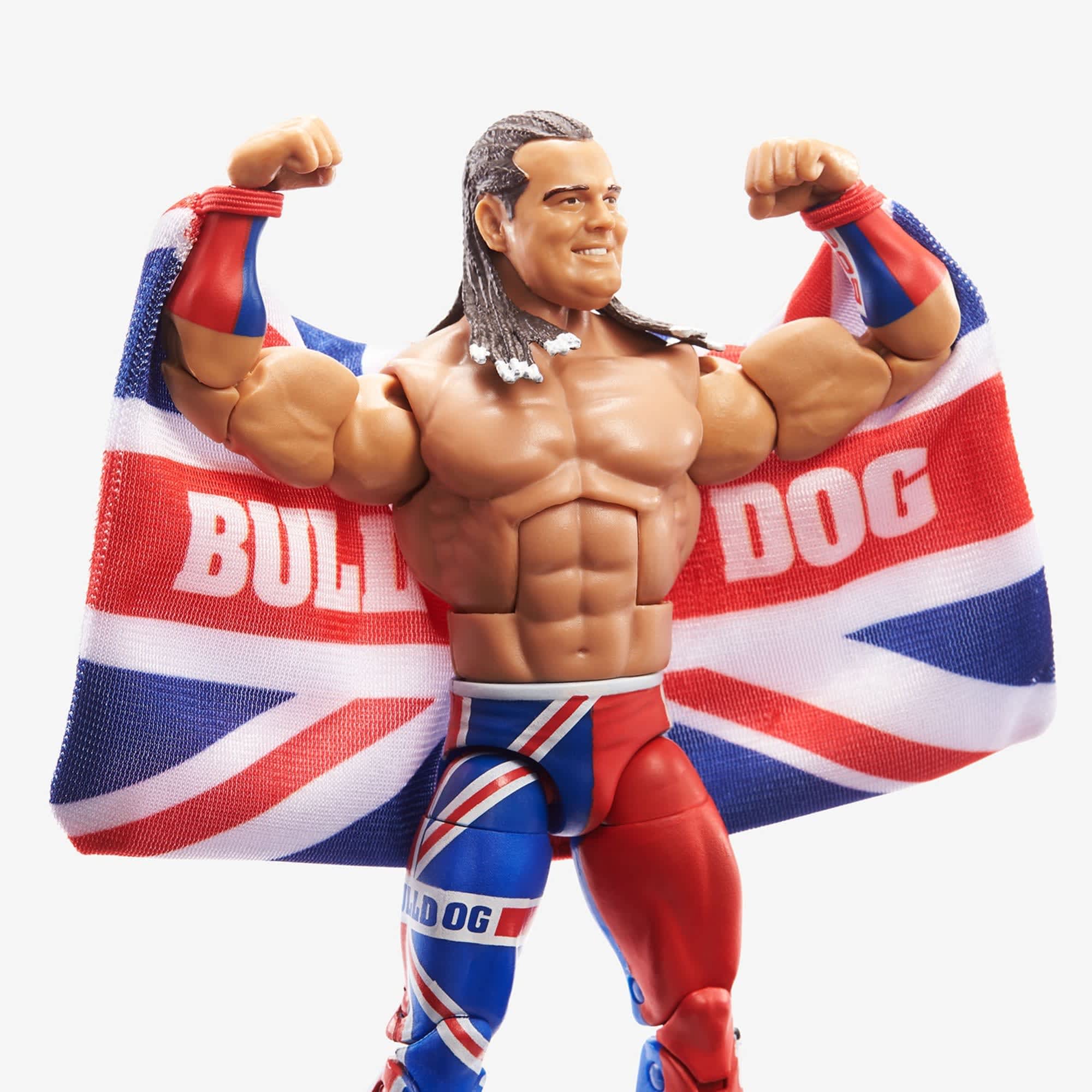 WWE British Bulldog™ Elite Collection Action Figure