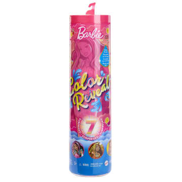 Barbie Poppen en Accessoires, Color Reveal Pop, geparfumeerd, serie Zoet Fruit - Image 2 of 6