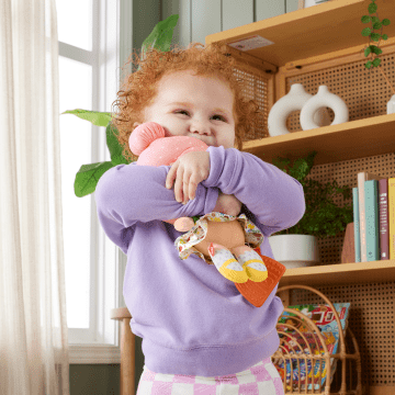 Fisher-Price Cuddle & Chime First Babydolls With Rainbow Teether
