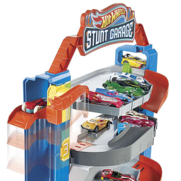 Hot Wheels – Coffret Stunt Garage Hot Wheels City - Imagen 4 de 6