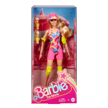 Barbie The Movie Verzamelpop, Margot Robbie Als Barbie In Inlineskate-Outfit