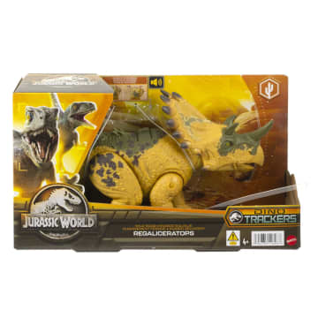 Jurassic World Wild Brullende Regaliceratops, Dinospeelgoedfiguur Met Geluid