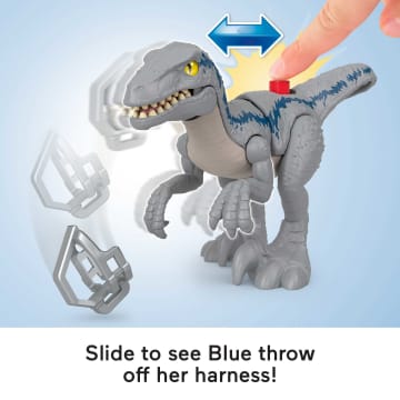 Imaginext Jurassic World Breakout 'Blue' - Image 3 of 6