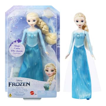 Disney Frozen - La Reine des Neiges - Poupée Elsa Chantante « Libérée, délivrée » - Figurine - 3 ans et + - Image 1 of 6