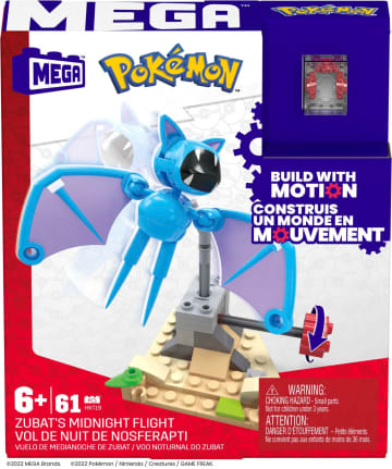 Mega Construx Pokémon Vuelo En El Desierto De Zubat - Image 6 of 7