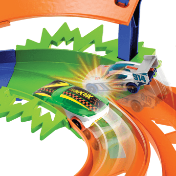 Hot Wheels Action Zakręcona Pętla Tor Zestaw Do Zabawy