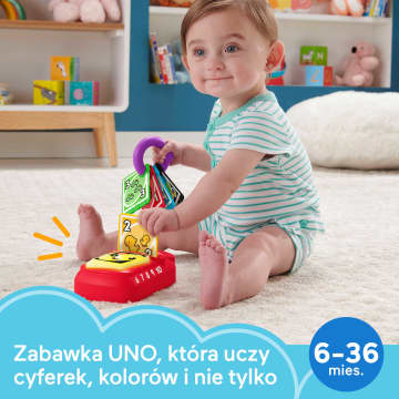 Fisher-Price® „Ucz się i śmiej!“ Uczące UNO® Edukacyjna zabawka w polskiej wersji językowej - Image 2 of 6