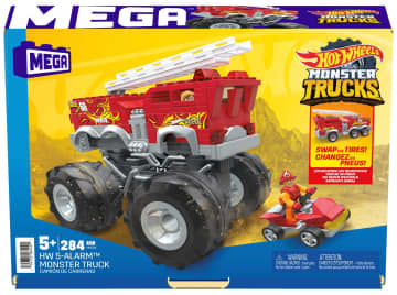 MEGA™ Hot Wheels® HW 5-Alarm™ Monster Truck İtfaiye Aracı