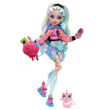 Monster High Κούκλα, Λαγκούνα Με Μικρό Πιράνχα, Πολύχρωμα Μαλλιά - Image 1 of 6