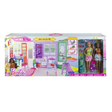 Barbie Vakantieplezier Poppen, Speelset en Accessoires