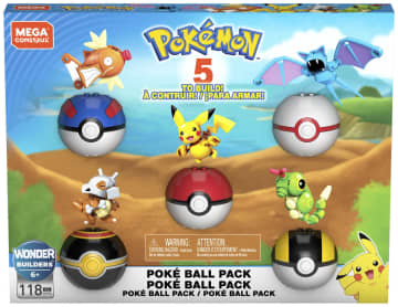 Mega Construx Pokémon Poké Ball Conjunto Exclusivo