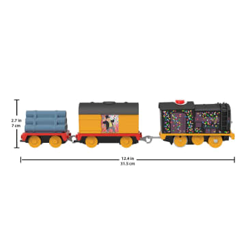 Thomas and Friends Talking Diesel Toy Train, Motorized Engine with Phrases, UK English Version