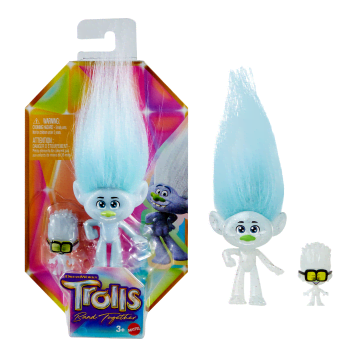 Les Trolls 3 - Dreamworks - Assortiment Figurines Articulées 6,35 Cm - Mini-Poupées - 3 Mois Et +