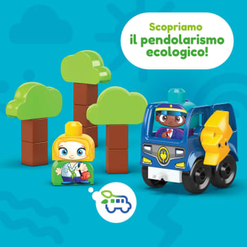 Mega Bloks Green Town Bus Ecologico Amici Bio - Image 4 of 6