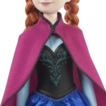 Disney Die Eiskönigin Spielzeug, Anna-Modepuppe mit Accessoires - Bild 4 von 6