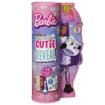 Barbie Cutie Reveal Magia D'Inverno Bambole Con Costume Da Animale Di Peluche - Image 15 of 15