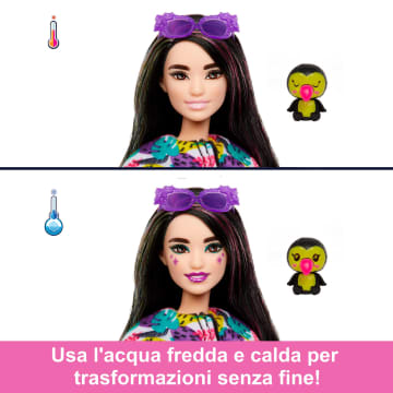 Barbie Cutie Reveal Tucano Serie Amici Della Giungla