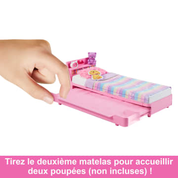 Barbie - Coffret Heure Du Dodo Ma Première Barbie - Poupée Mannequin  - 3 Ans Et +